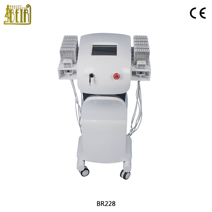 12 pads portable lipolaser body slimming machine