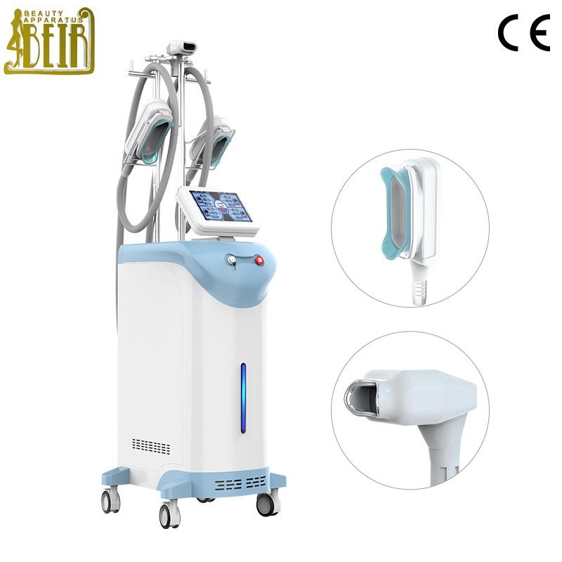 360°criolipolisis weight loss machine eguipped with 3 freezing handles