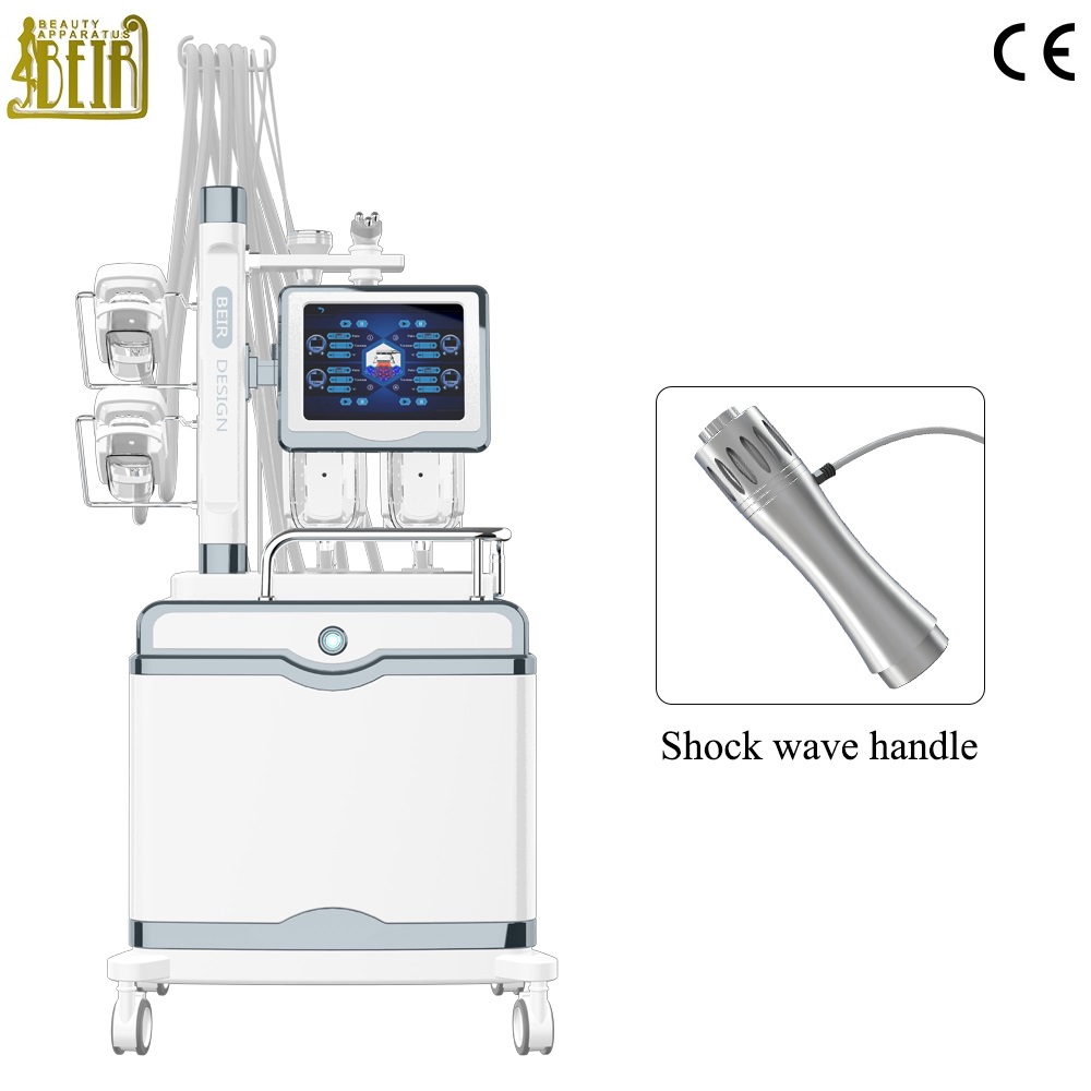 Multifunction Cryo Cavitation Rf 4 Handles Fat freezing machine