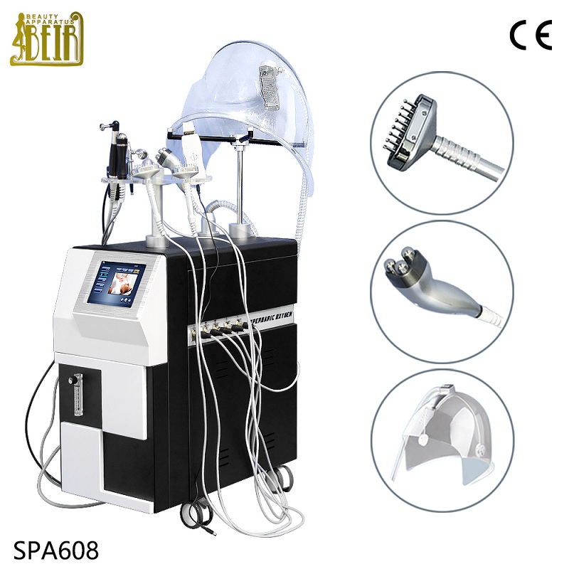 Multifunction oxygen facial beauty machine for salon use