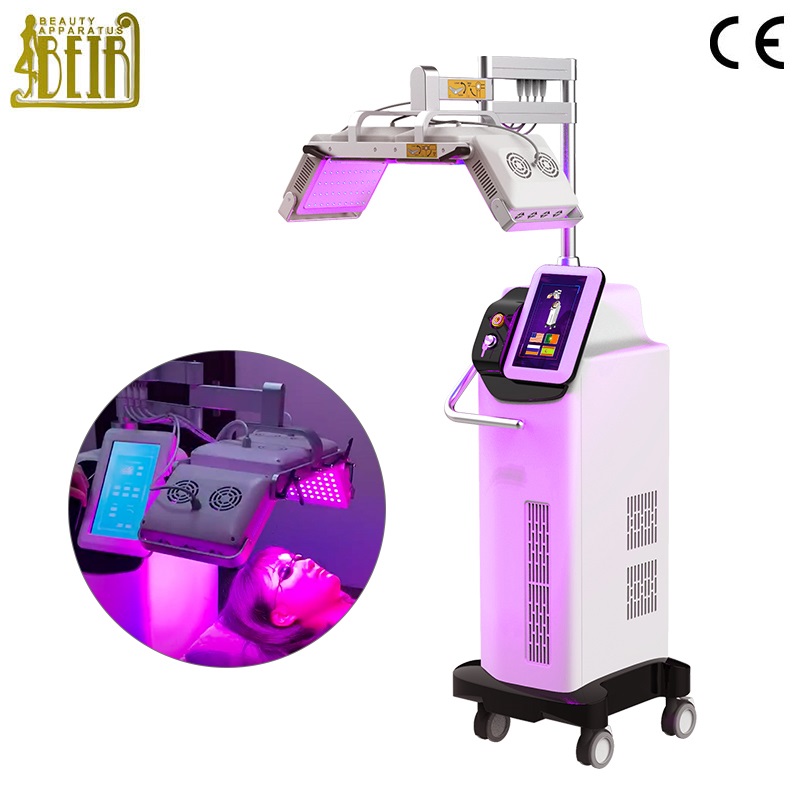 Anti aging phototherapy pdt led light facial machine