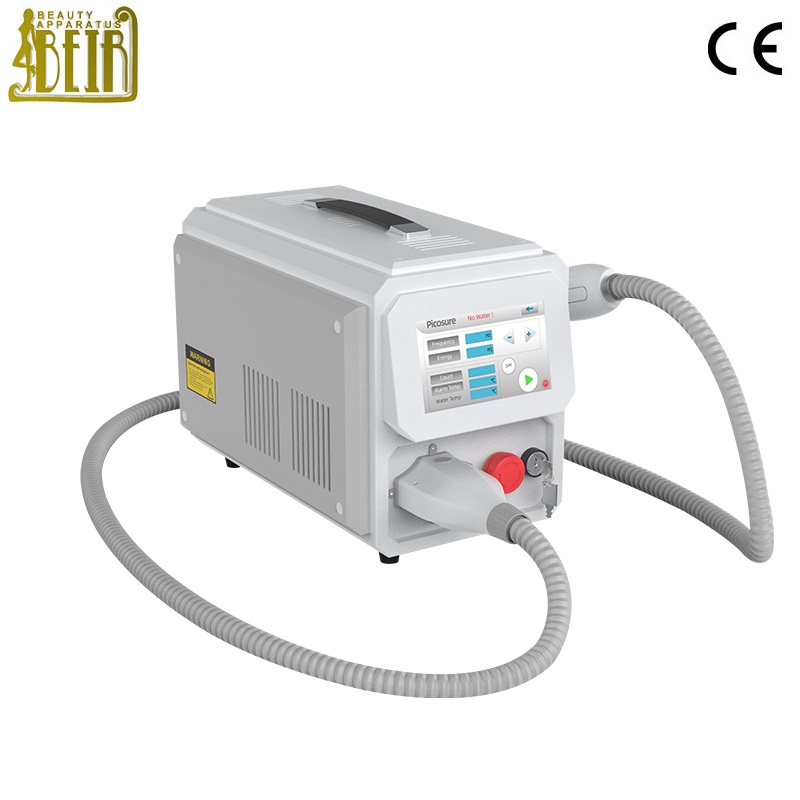 Multiple functions portable honeycomb picosecond laser equipment
