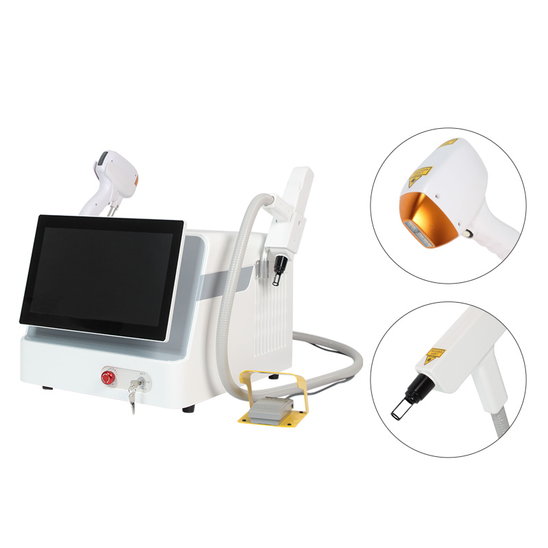 2 in 1 808 Diode Laser Hair Removal and Picosecond Laser Tattoo Remove Machine
