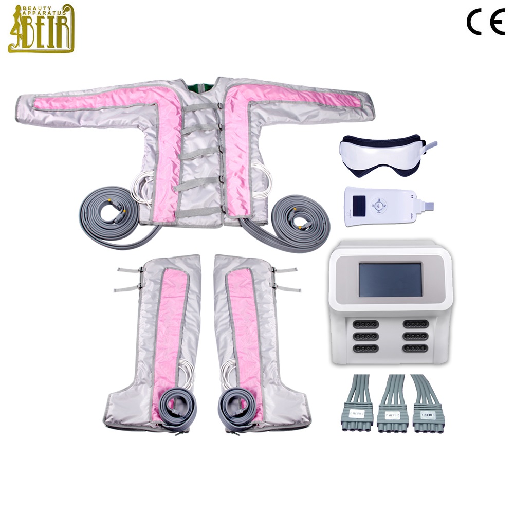 Pressotherapy & Air pressure infrared body massage machine