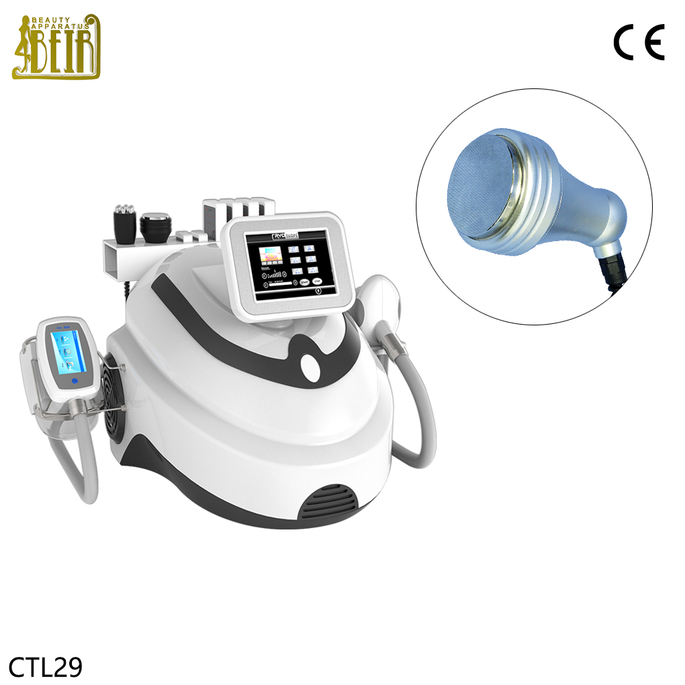 Cryolipolysis slimming machine RF+cavitation coolsculpting treatment