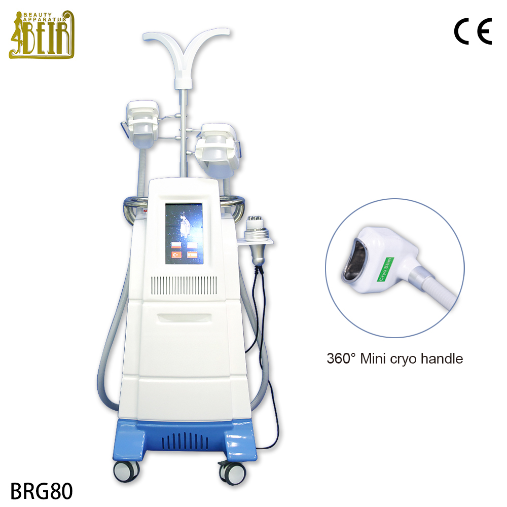 Cryolipolysis Fat Freezing Machine Cavitation+RF Factory Sale