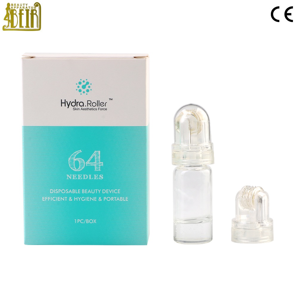Roller water soluble needle 64 needles  for face