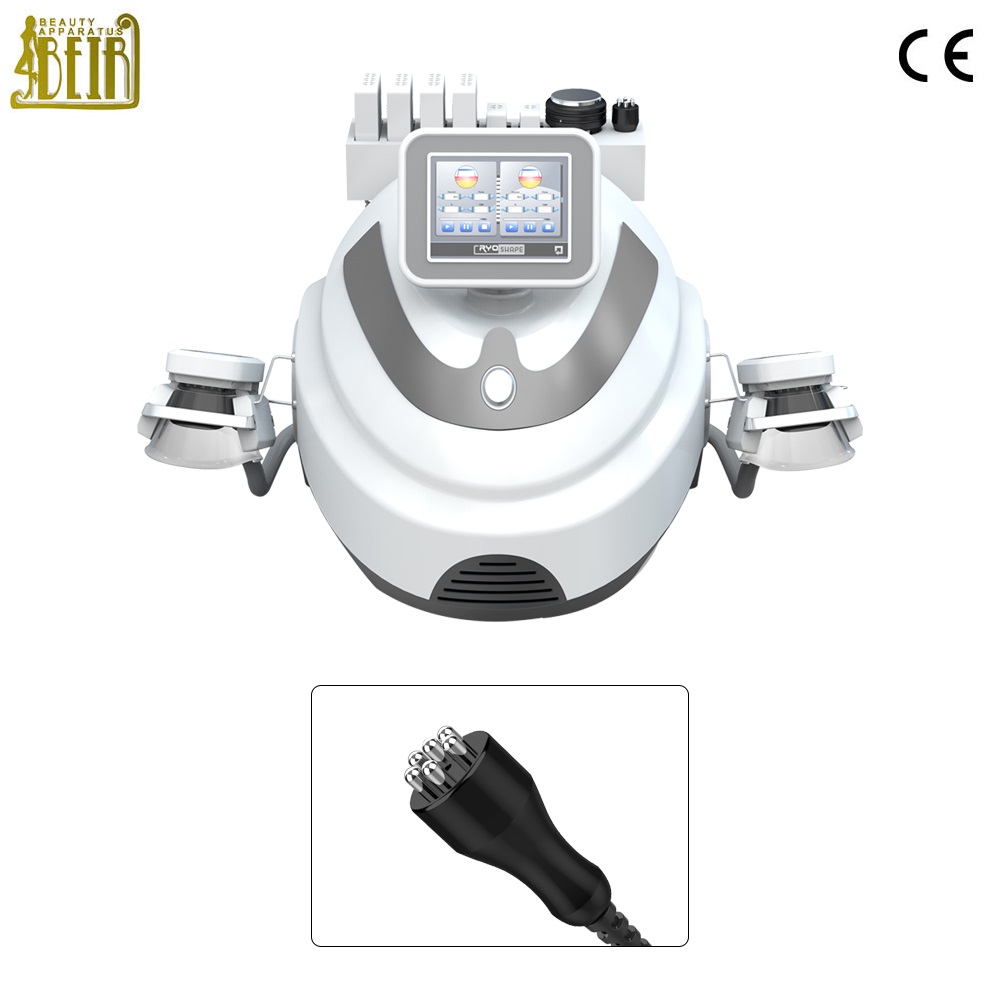 Popular Cryo cryolipolysis machine with 4  cryo handles + 40K cavitation + RF + lipolaser