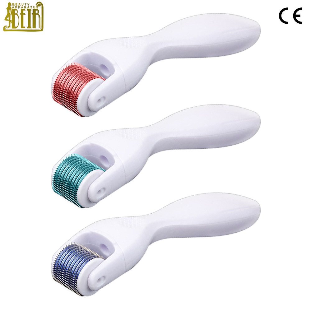 540 pins derma roller with replaccable rollere for skin care