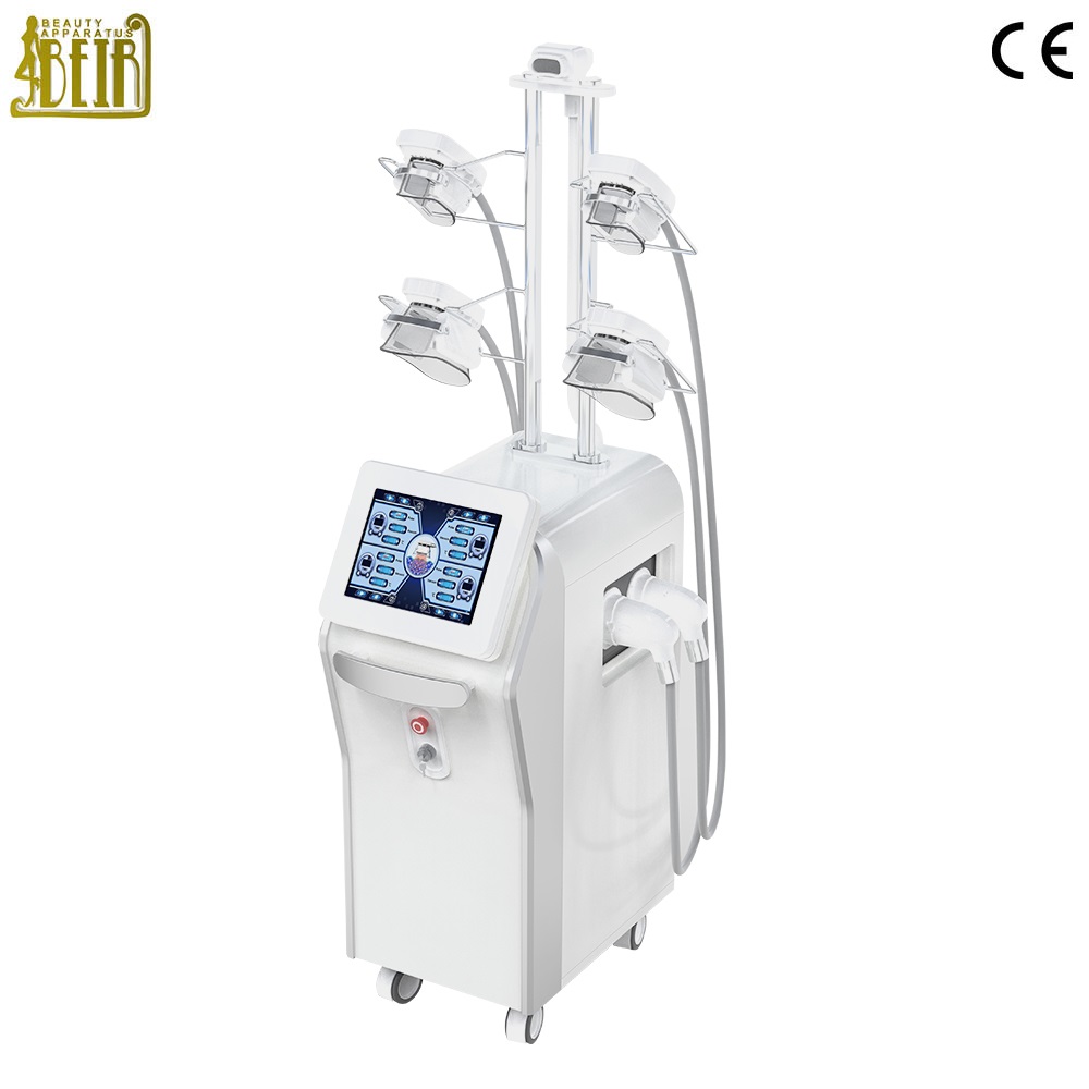 Four cryo handles can work at the same time body slimming