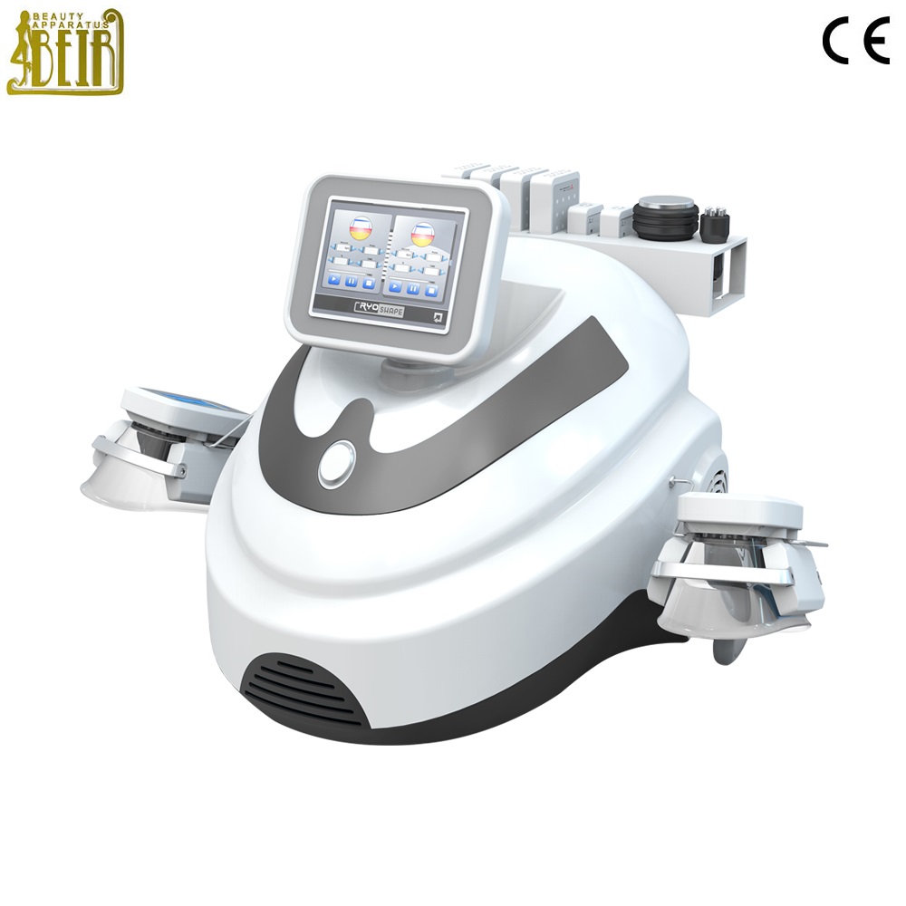 2 cryo handles cavitation Rf fat loss lipoiaser sliming machine