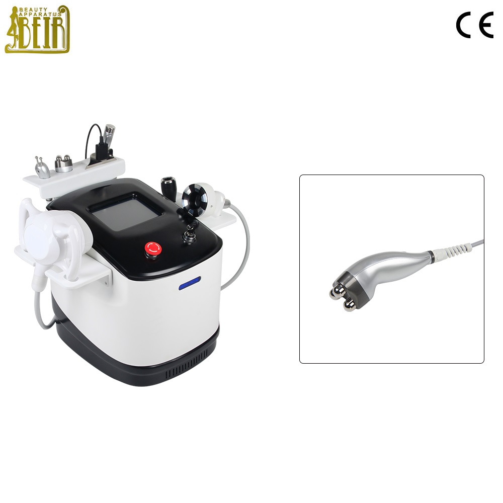 6in1 multifunction Monopolar radio frequency with negative plates RF Machine