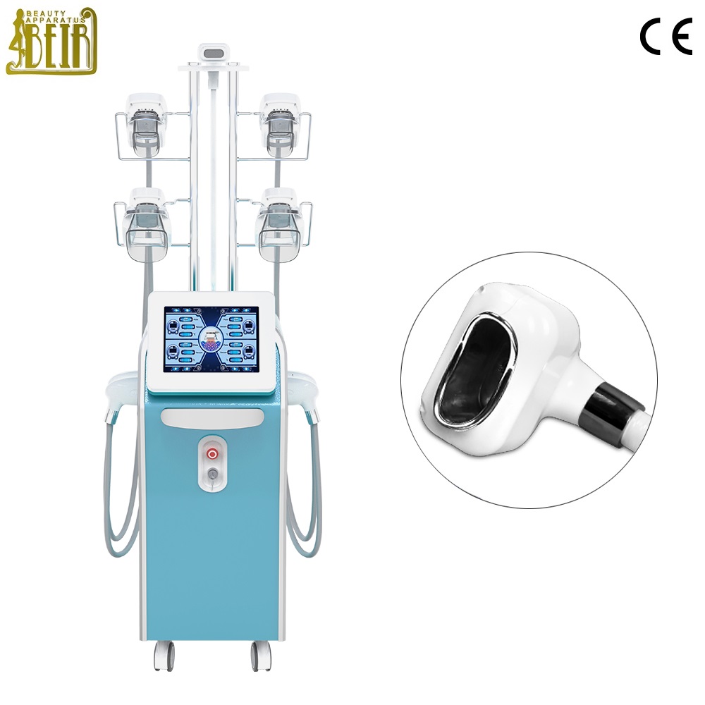 5 handles criolipolisis fat loss freezing body shaping machine