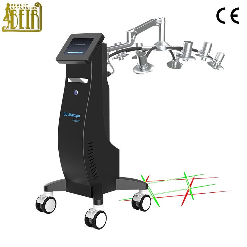 532nm & 635nm Wavelength 8D Laser Weight LOSS Machine