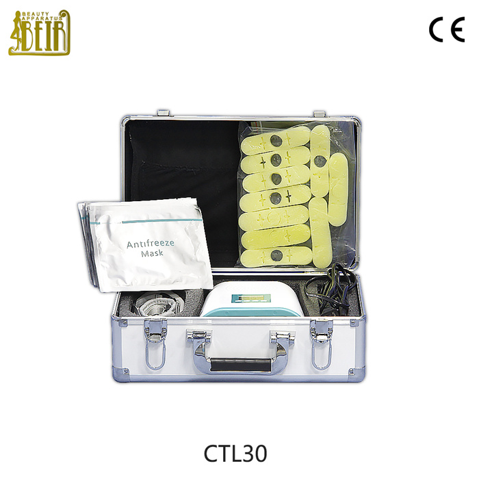 the front of mini cryo machine